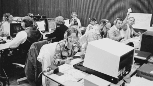 Depuis les années 60, la technologie s’invite aux soirées électorales